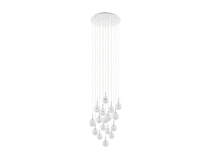 Eglo Kristall-Hängeleuchte Montefio 2, Klar, Weiß, Glas, 320 cm, Lampen & Leuchten, Leuchtenserien