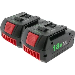2er-Set PATONA Akku Bosch GBA180LED 18V 5.0Ah