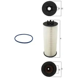 Kraftstofffilter MAHLE KX 262D