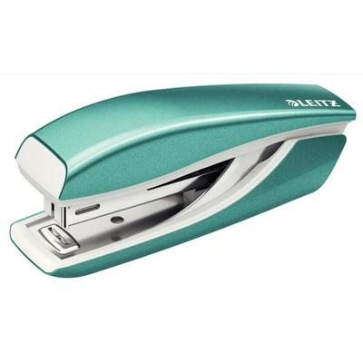 LEITZ Heftgerät WOW Mini NeXXt, eisblau, Heftleistung: 10 Blatt, Heftarten: geschlossen, genagelt, Klammern: P2 (Nr.10)