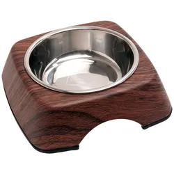 Karlie - Futternapf KULHO WOOD, Palisander - 160 ml