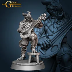 Dragonborn Bard von Galaad Miniatures aus Festival Artists and Performers