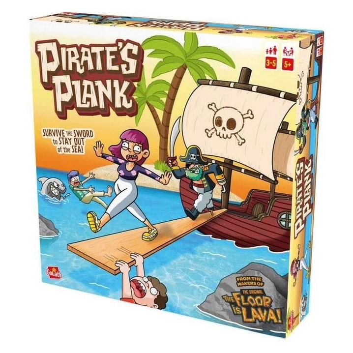 Goliath Toys GOLIATH Pirate's Plank Piratenangriff Spiel 298262 (3 - 5 Spieler) (929826.006)