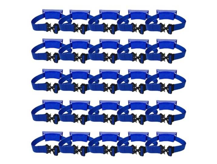 An der Wand montierter Flaschenhalter(Blue,25pack)