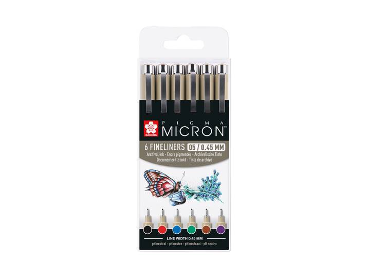 Pigma Micron 05 Basic Set 6