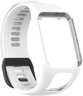 Everyday Crate TomTom Watch Band Soft Silicone Replacement Strap Adjustable Sports Watch Band white