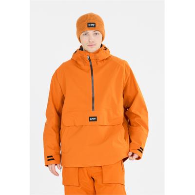 Skijacke SLOPE "Ruki", Herren, Gr. XL, orange, 100% Polyester, unifarben, normal, ohne Ausschnitt, Jacken Skijacke, Im wetterfesten Anorak-Design
