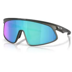 OAKLEY Sonnenbrille RSLV 141 Matte Grey Smoke | Prizm Sapphire OO9524D