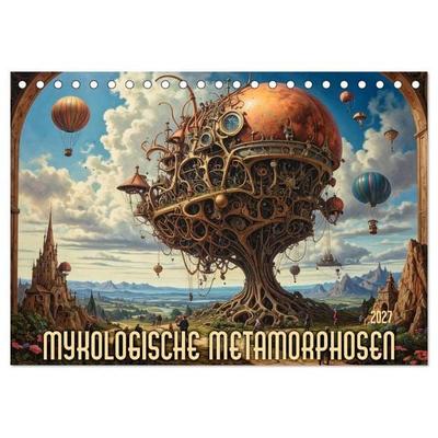 Mykologische Metamorphosen (Tischkalender 2027 DIN A5 quer), CALVENDO Monatskalender