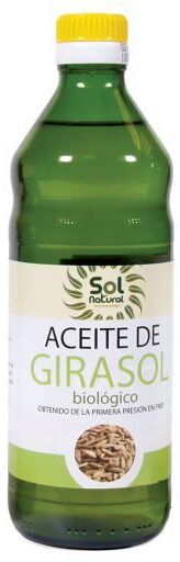 Sol Natural Sunflower oil 500 ml Bio 500 ml