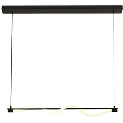 Hängelampe Pendelleuchte Esstischlampe LED Wohnzimmerlampe dimmbar H 122 cm