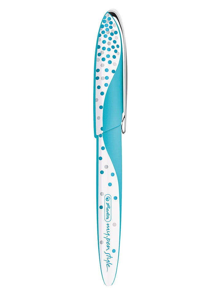Herlitz Füllhalter ''my.pen style Frozen Glam'' in Weiß/ Hellblau - onesize
