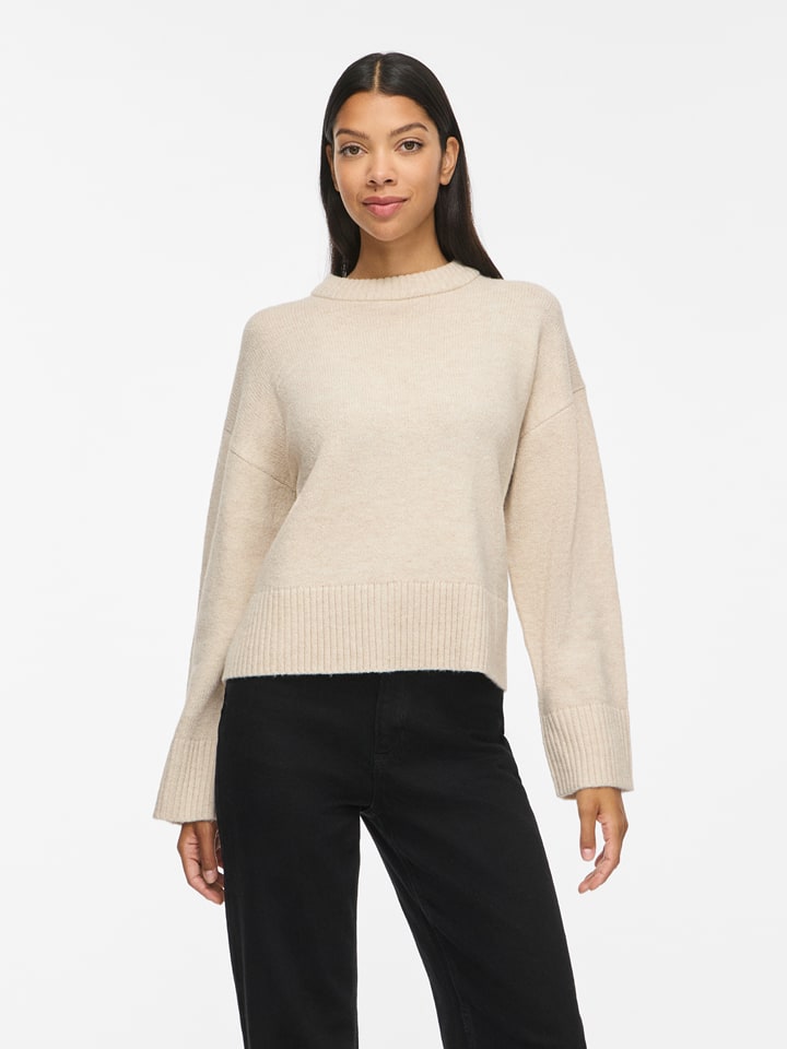 Vila Pullover "Visia" in Beige - XL