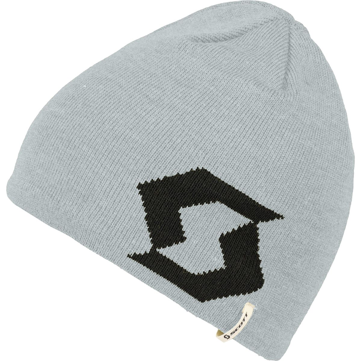 Scott Beanie JR Team 10 light grey/black (1288) - 2723141288222