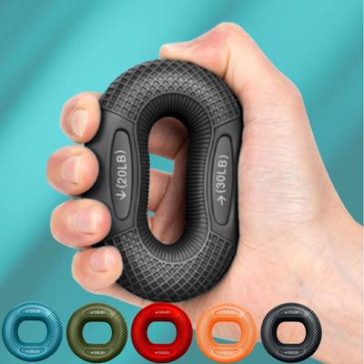 Inspired Finds Adjustable Silicone Finger Grip Strengthener Ring For Hand And Wrist Training 70lb