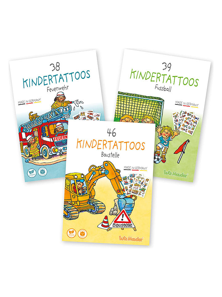 Lutz Mauder Tattoo-Set "Jungs" - ab 3 Jahren (Überraschungsprodukt) - onesize