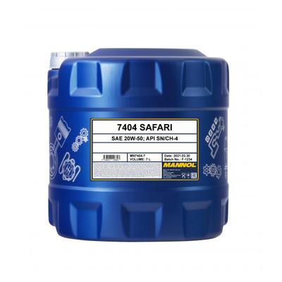 SCT - MANNOL Motoröl Mannol Safari 20W-50 [7L] MN7404-7