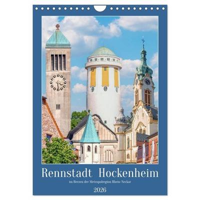Rennstadt Hockenheim (Wandkalender 2026 DIN A4 hoch), CALVENDO Monatskalender