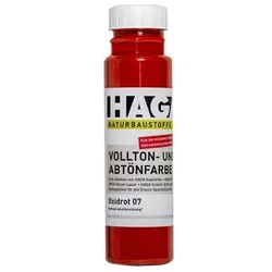 HAGA Vollton- und Abtönfarbe oxidrot 07 - 750 ml Flasche