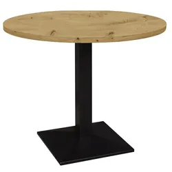 Mäusbacher Esstisch Big System Ø 70 cm Holzoptik Asteiche