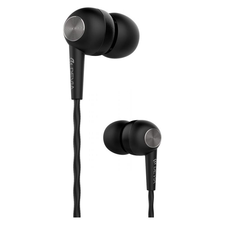 Devia Kintone Headset V2 (3.5mm) black (Keine Geräuschunterdrückung, Kabelgebunden) (120EL0640110)