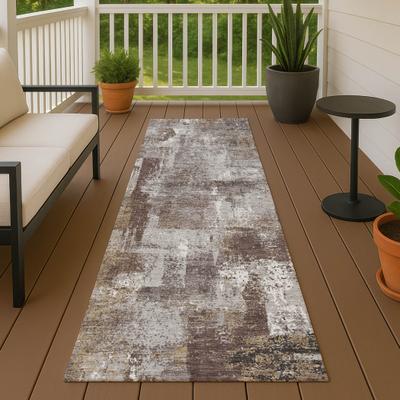 Addison Rugs Machine Washable Indoor/ Outdoor Modern Manitou Chantille Rug