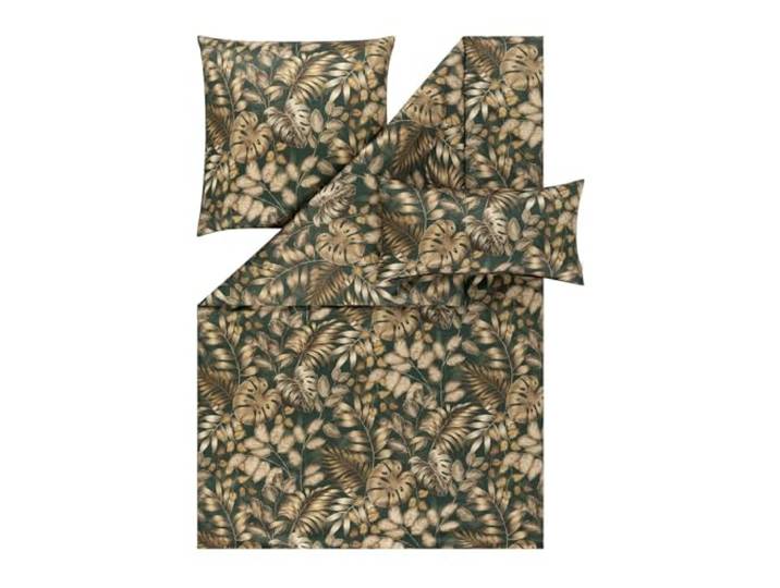 ESTELLA Schweizer Premium Satin Bettwäsche Yara Tanne