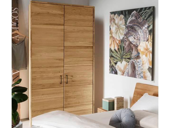 Kleiderschrank 2-trg. 101cm 'Colorado' Wildeiche geölt