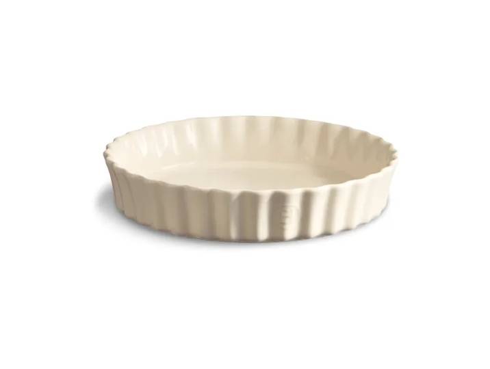 Emile Henry Plat à tarte Emile Henry Ø24 cm Cream