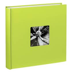 hama 00002128 Jumbo-Album Fine Art, 30x30 cm, 100 weiße Seiten, Kiwi