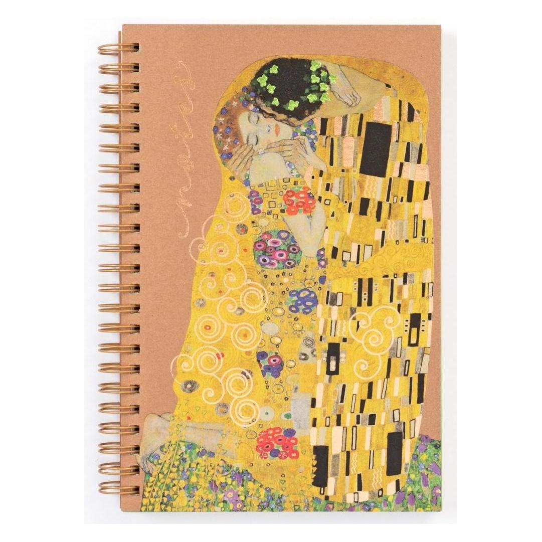 Schubiger Notizen Kuss Klimt (Liniert) (454826)