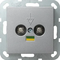 Gira Potentialausgl.dose alu 040526
