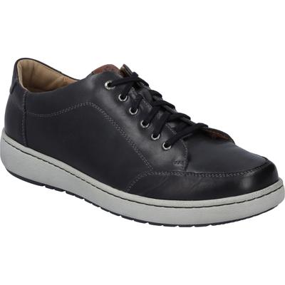Sneaker JOSEF SEIBEL "David 03, schwarz-kombi", Herren, Gr. 40, schwarz (schwarz, kombi), Obermaterial: 100% Rindsleder Leather cow., Schuhe Sneaker