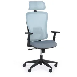 Bürostuhl MARCO, blau/grau