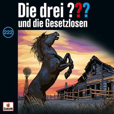 Folge 222: Die drei ??? und die Gesetzlosen - Andre Minninger,Kari Erlhoff, Audio, 4066339758186