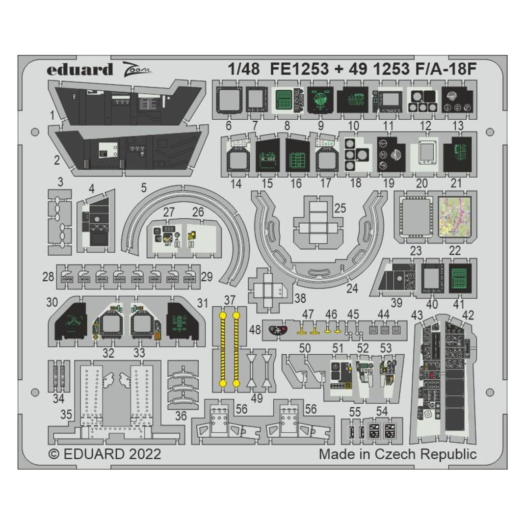 Eduard F/A-18F for MENG (FE1253)