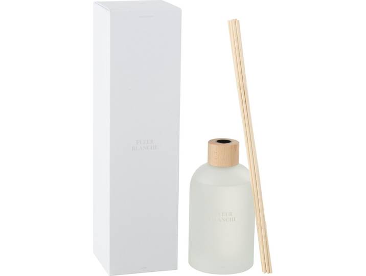 J-Line geurstokjes Accords Essentiels - Fleur Blanche - wit - 550 ml