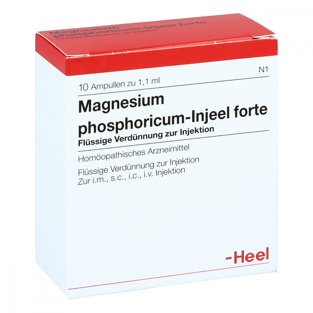 Biologische Heilmittel Heel GmbH Magnesium Phosphoricum Injeel forte Ampullen 00648907