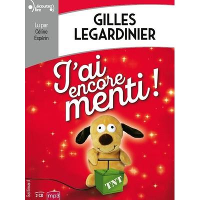 J'ai encore menti,1 MP3-CD - Gilles Legardinier, CD, 9782072819780