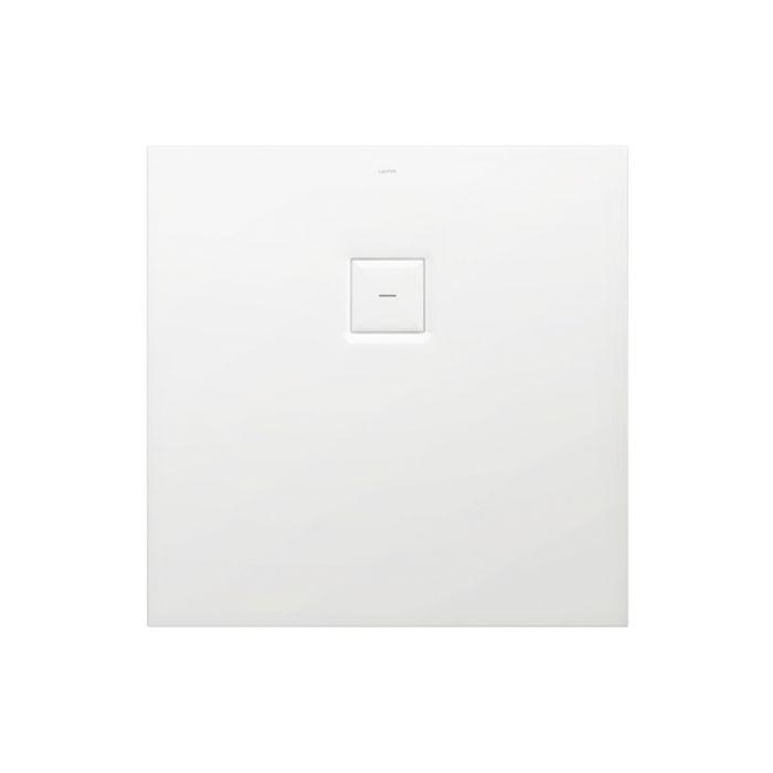 Laufen Duschwanne Marbond 90x3,8x90cm, we, quadr., Ablauf verdeckt