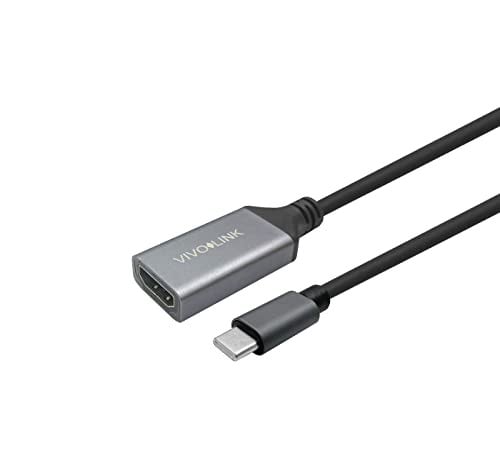 Vivolink HDMI naar USB-C kabel, 3 meter, zwart, PROHDMI USBCFM3