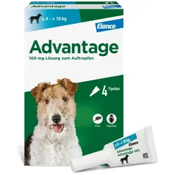 Advantage Spot-On 100 gegen Flöhe 4 St