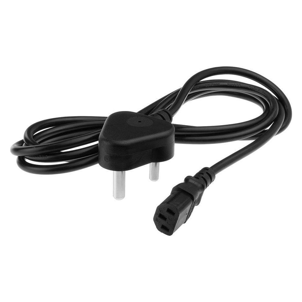 ACT Powercord India/SA plug - C13 black 2.5 m (2.50 m) (AK5447)