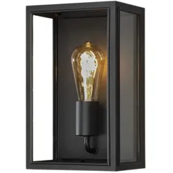 Konstsmide Wandleuchte CARPI, mittel, E27, schwarz KON-7347-750