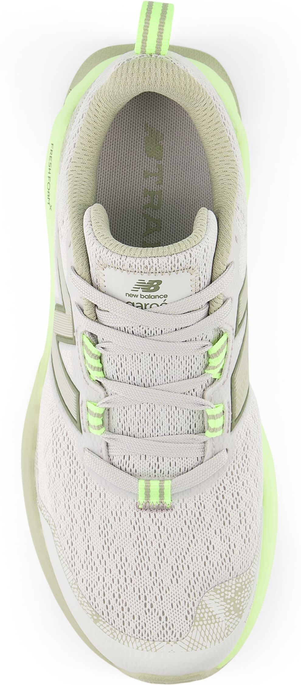 Trailrunningschuh NEW BALANCE "Garoe", Damen, Gr. 36,5, weiss (grau matter), Synthetik, Textil, Schuhe Trailrunningschuh, Laufschuh grau matter 36,5