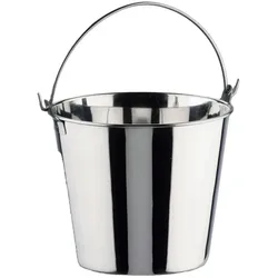 LACOR GARINOX-Eimer aus Edelstahl 18/10 24cm 5,6L 14124