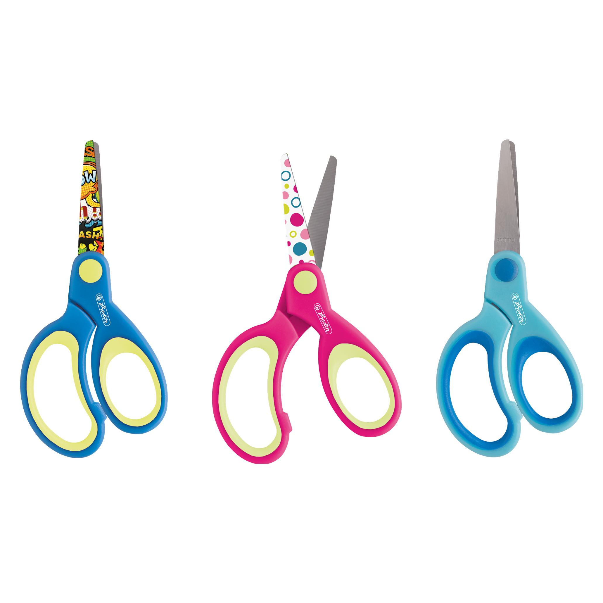 Herlitz Bastelschere - Design rund - 1 Stk (13 cm) (10801710)