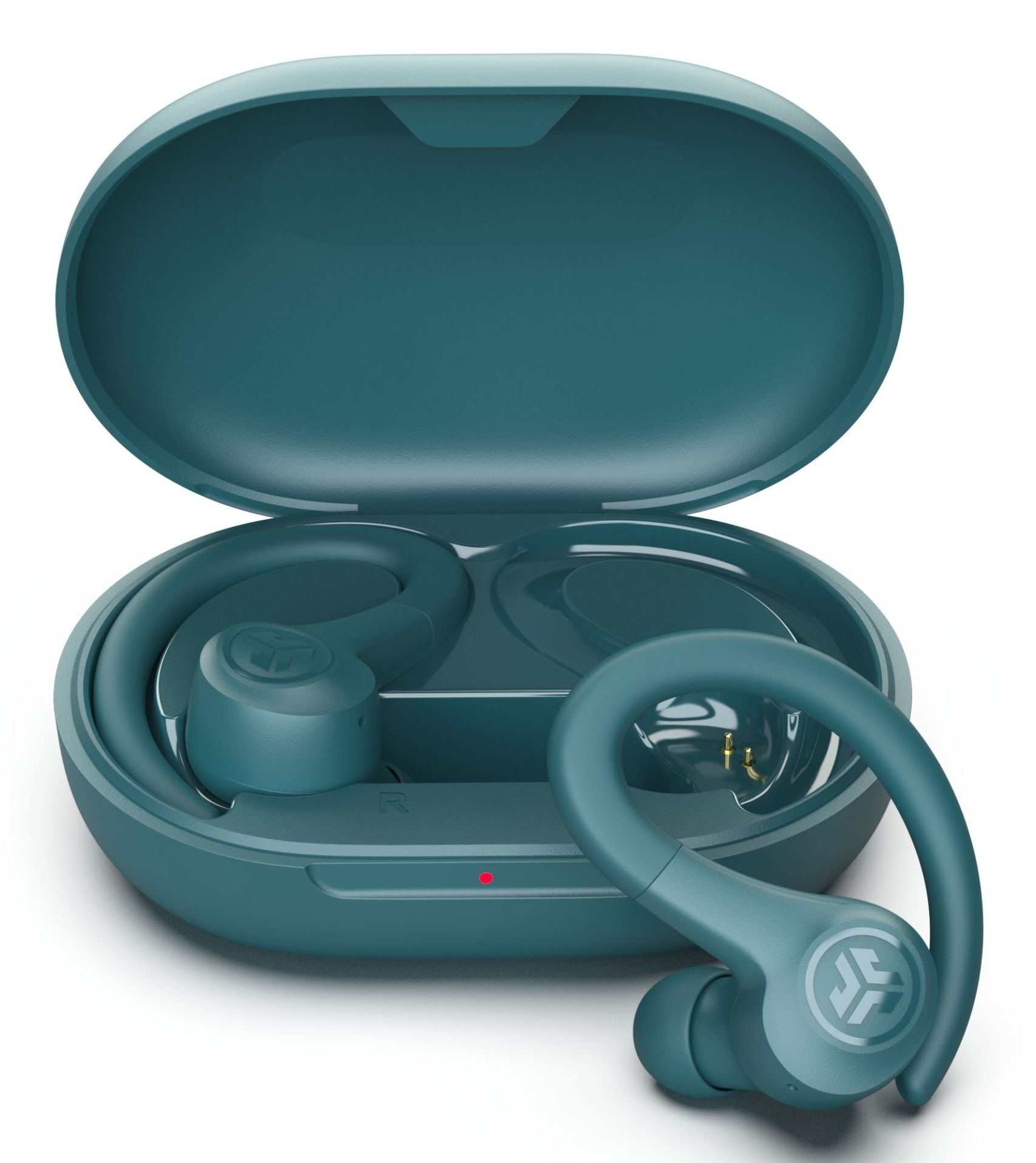JLab Go Air Sport In-Ear Bluetooth Kopfhörer Kabellos TWS 8 h Laufzeit IP55 (Türkis) IEUEBGAIRSPRTRTE