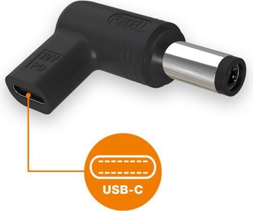 ALIGATOR USB-C adapter/verlengerstuk NTB 7.4x5.0mm