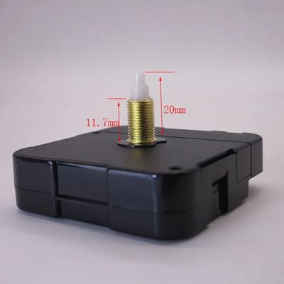 Uplift Essentials Long Shaft Silent Wall Clock Movement DIY Quartz Mechanism Repair Parts & Clockwork Kit 20mm